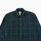 Vintage Shirt - Green Flannel