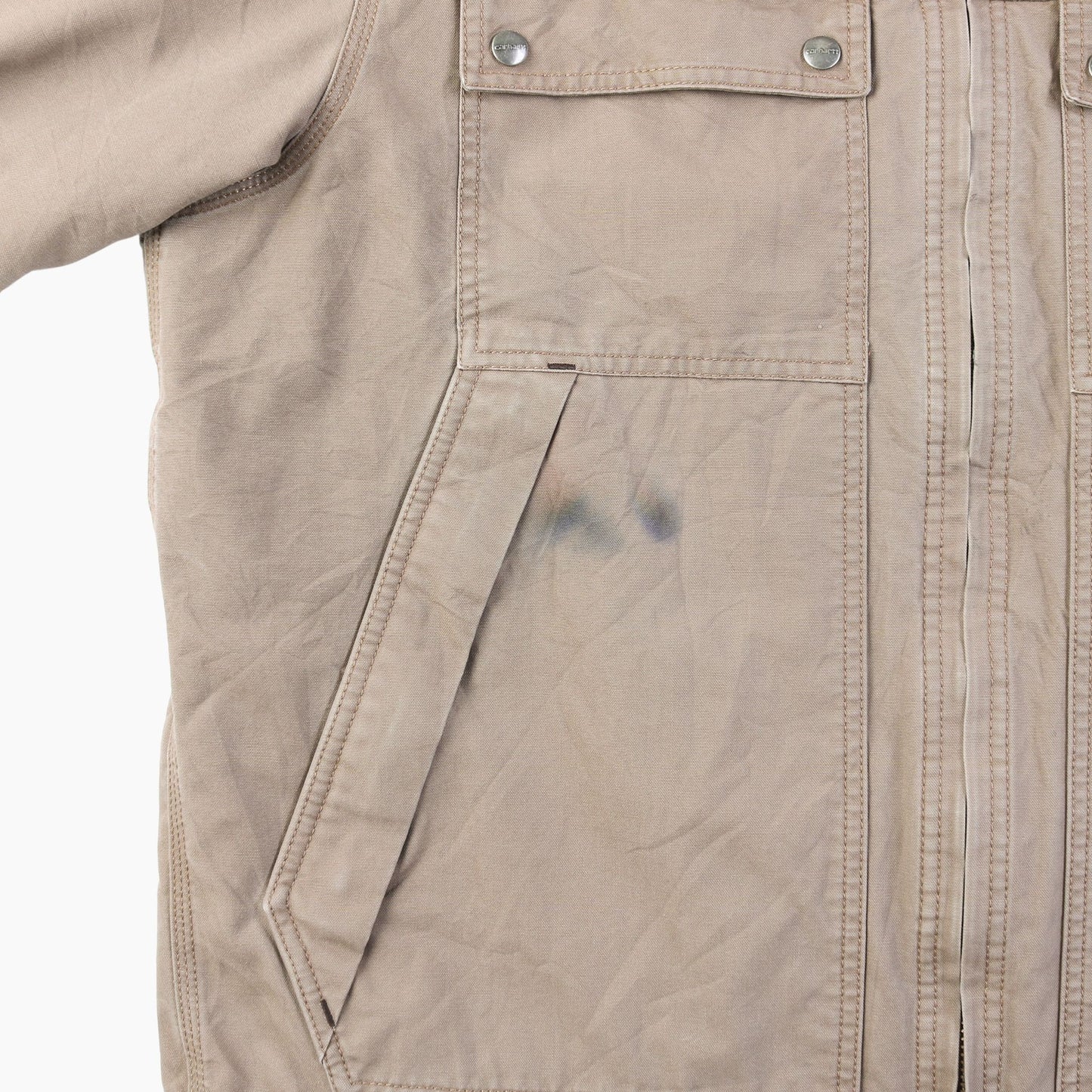 Work Jacket - Washed Brown