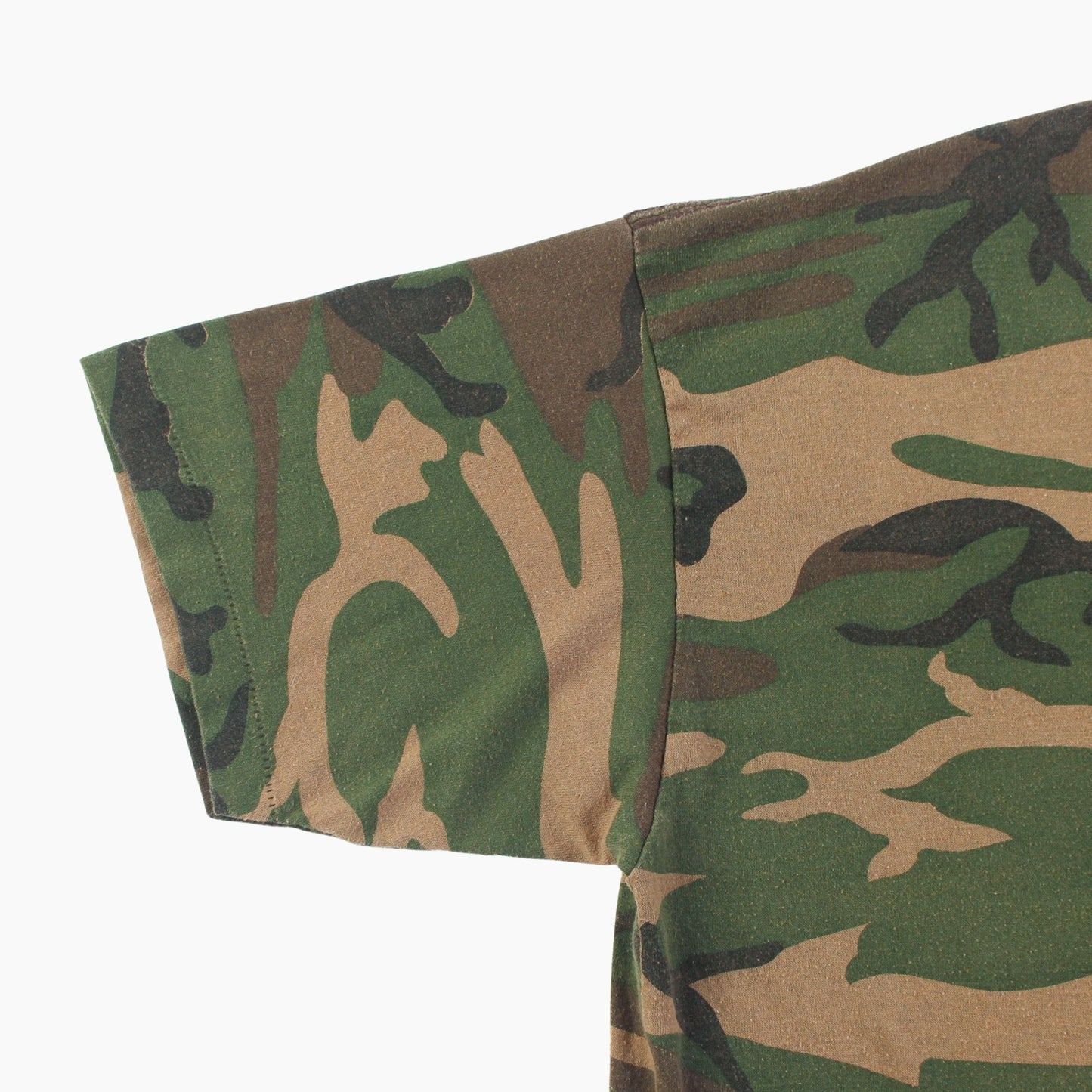 Vintage 'Woodland Camo' All Over Print T-Shirt