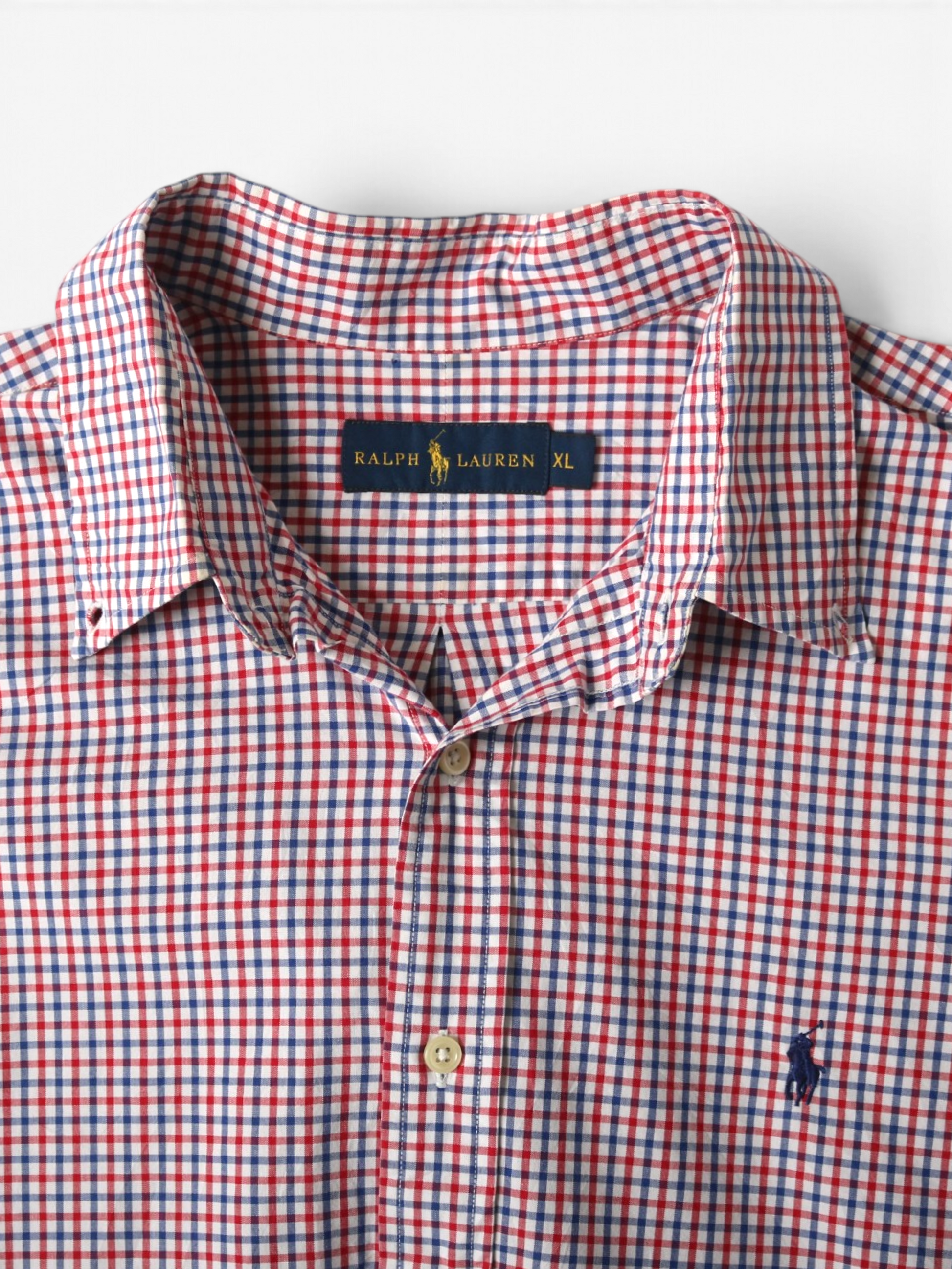 Vintage Shirt - Red Check