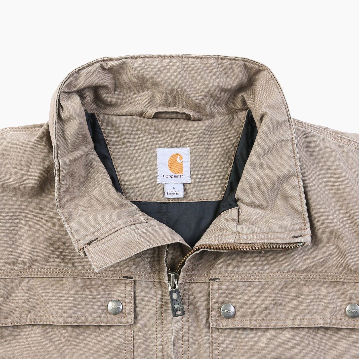 Work Jacket - Washed Brown