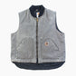 Lined Vest - Charcoal