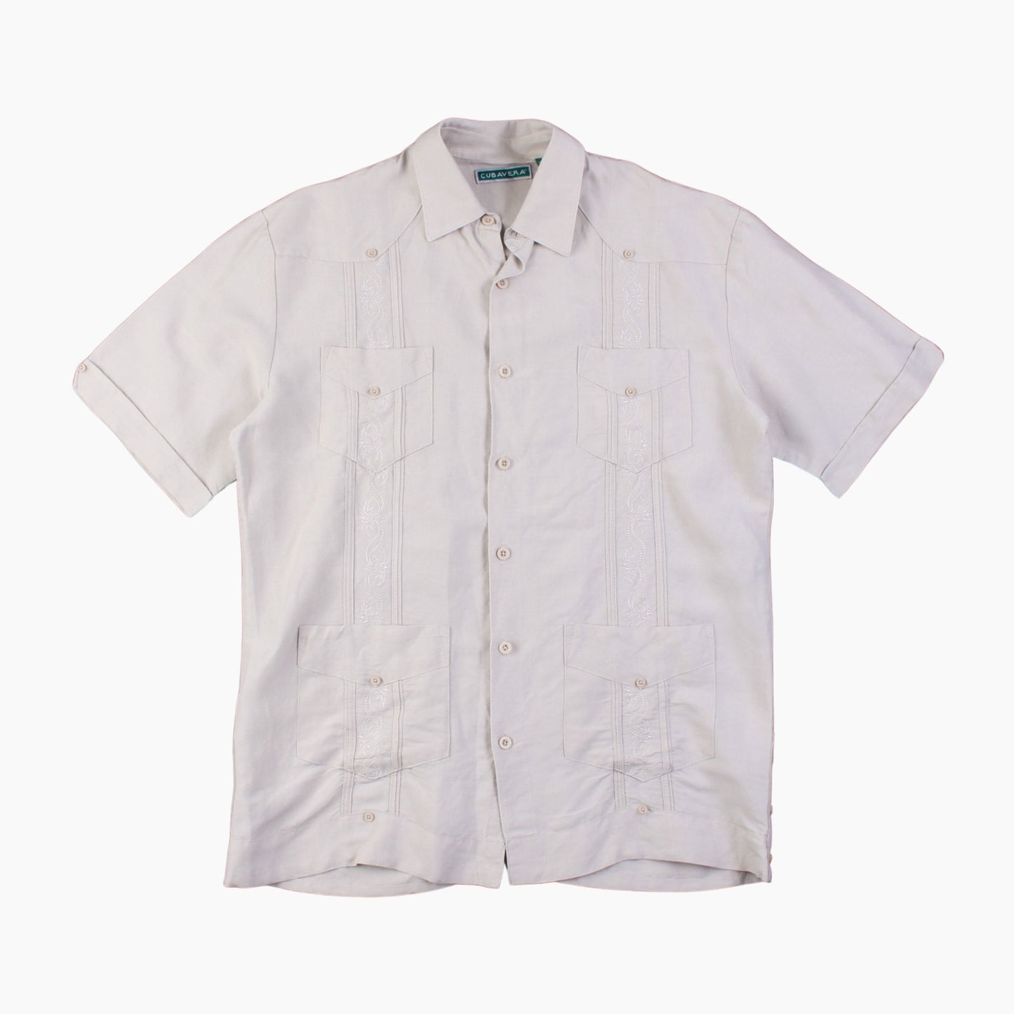 Vintage kubanisches Guayabera-Hemd