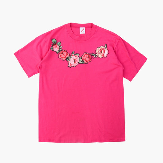 Vintage 'Pink Flowers' T-Shirt - American Madness