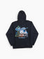 'Visalia' Hooded Sweatshirt - Black