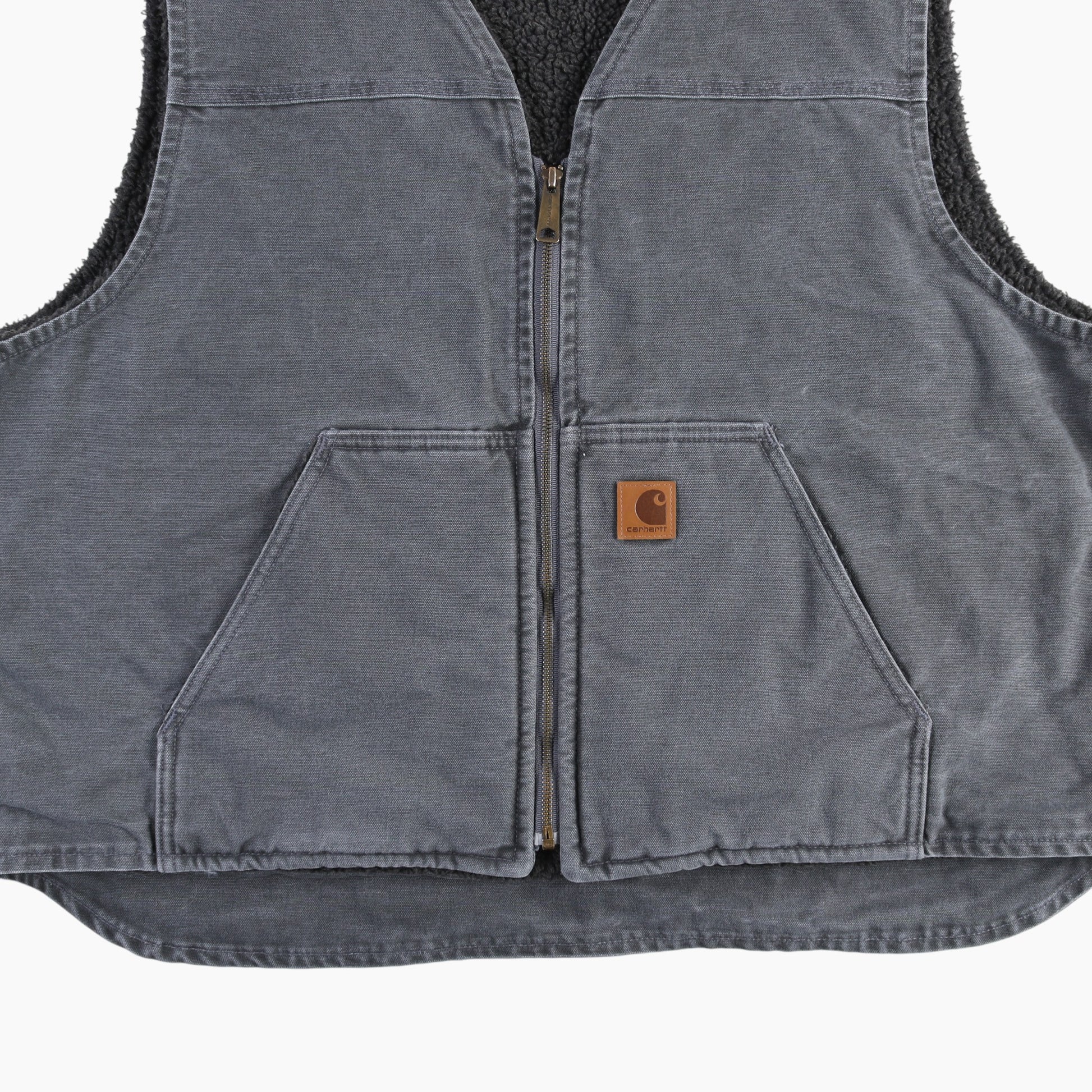 Lined Vest - Grey