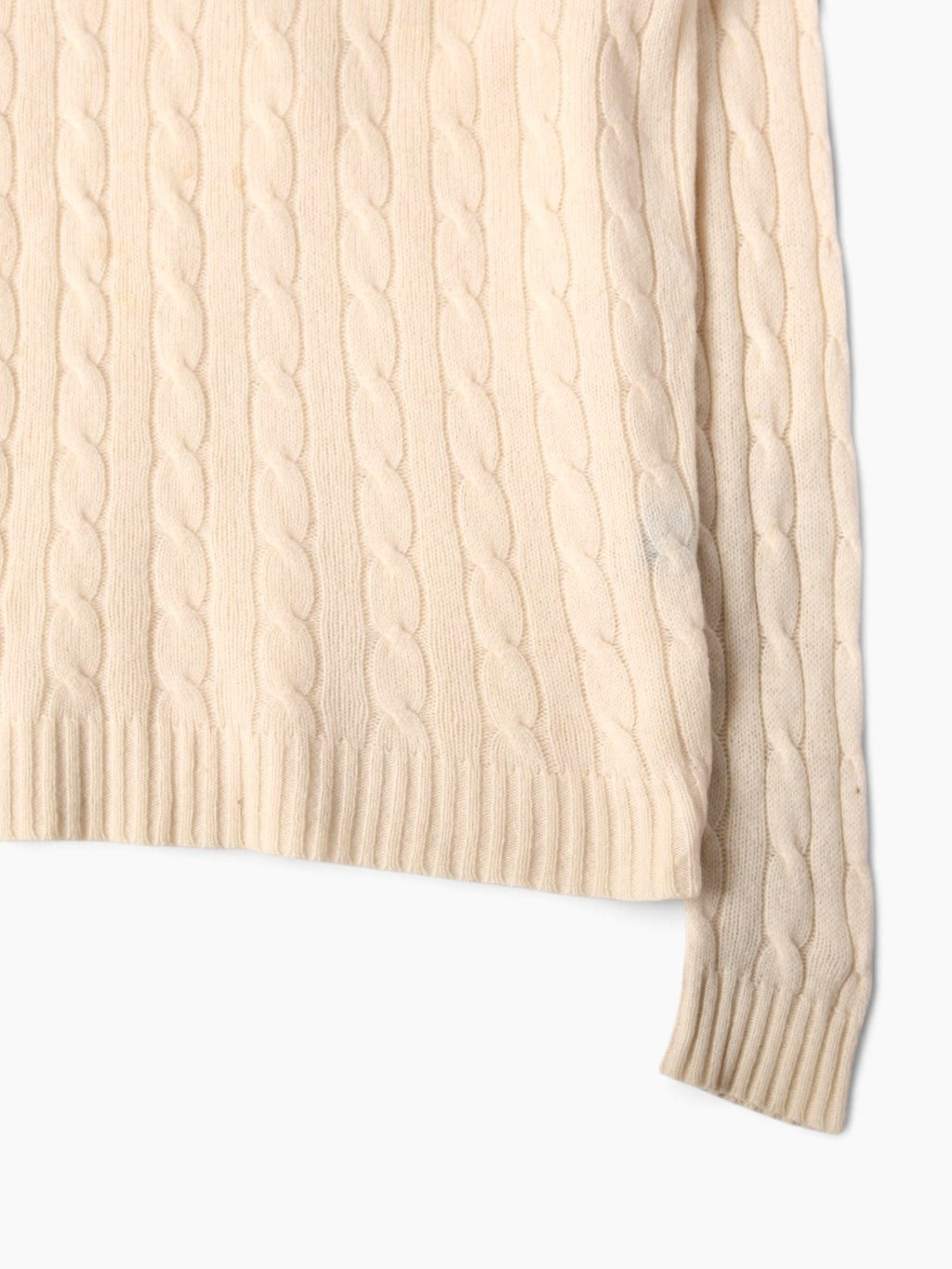 Lambs Wool Cable Knit