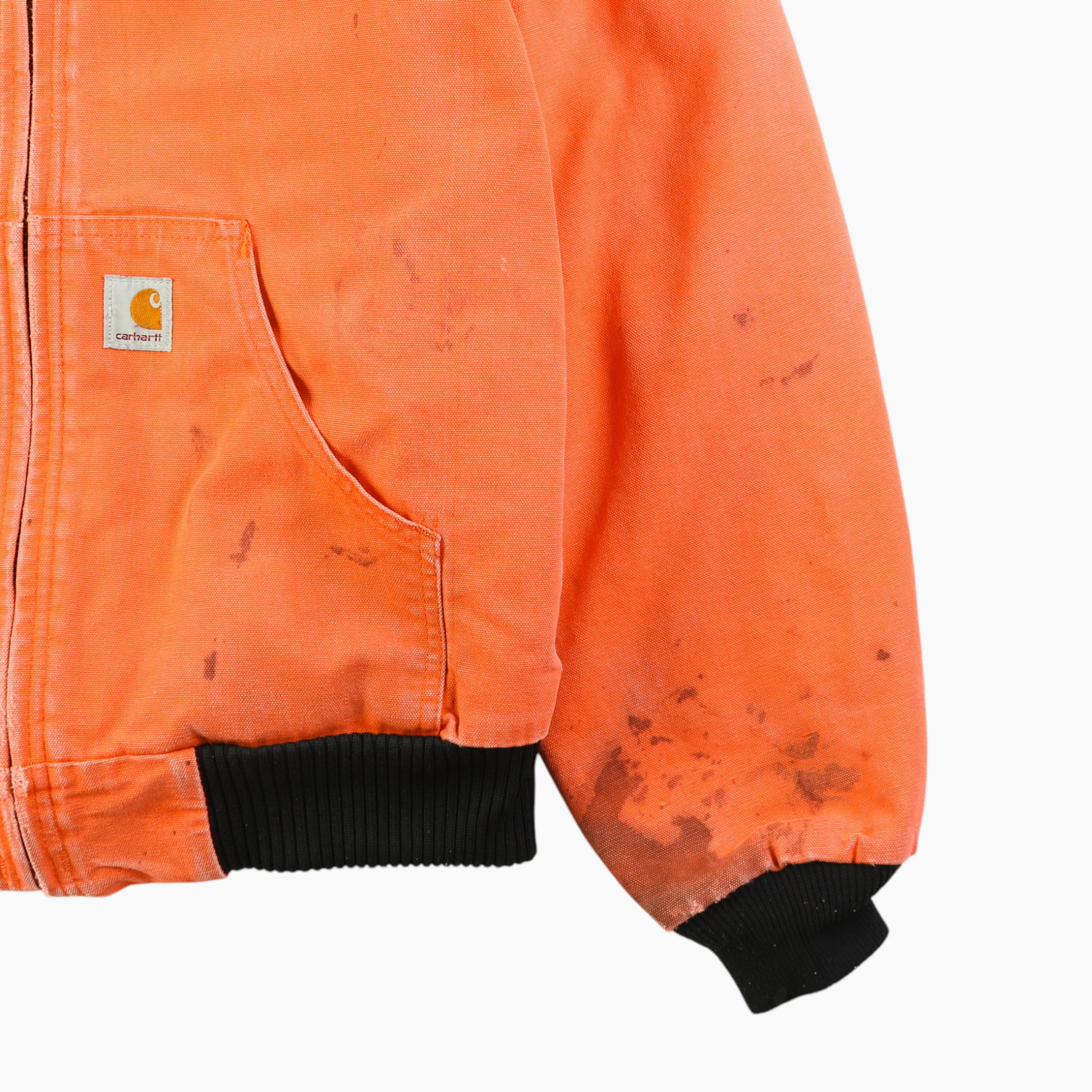 Hooded Active Jacket - Orange