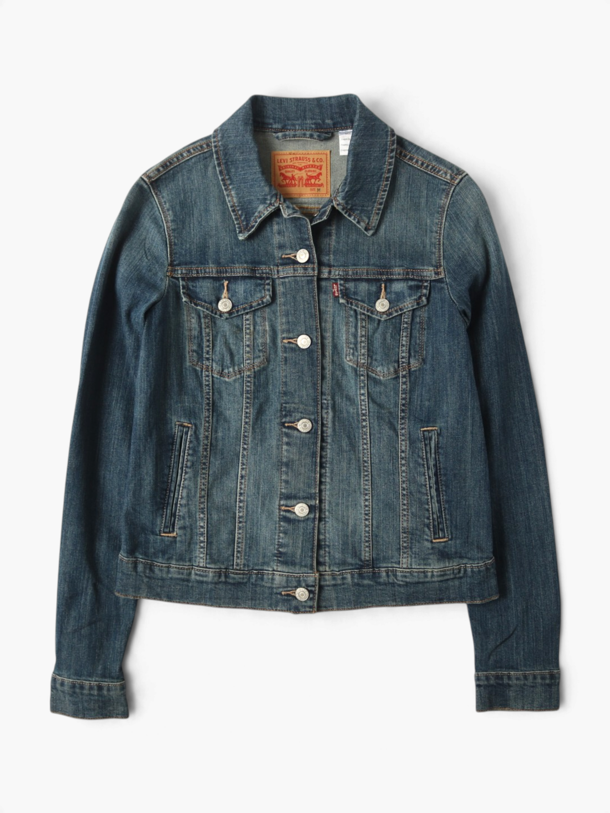 Vintage Denim Trucker Jacket