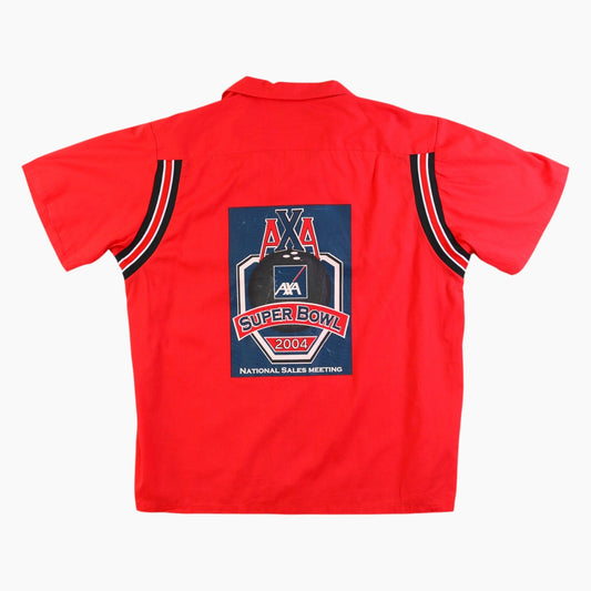 'AXA Super Bowl 2004' Bowling Shirt
