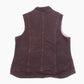 Lined Vest - Brown