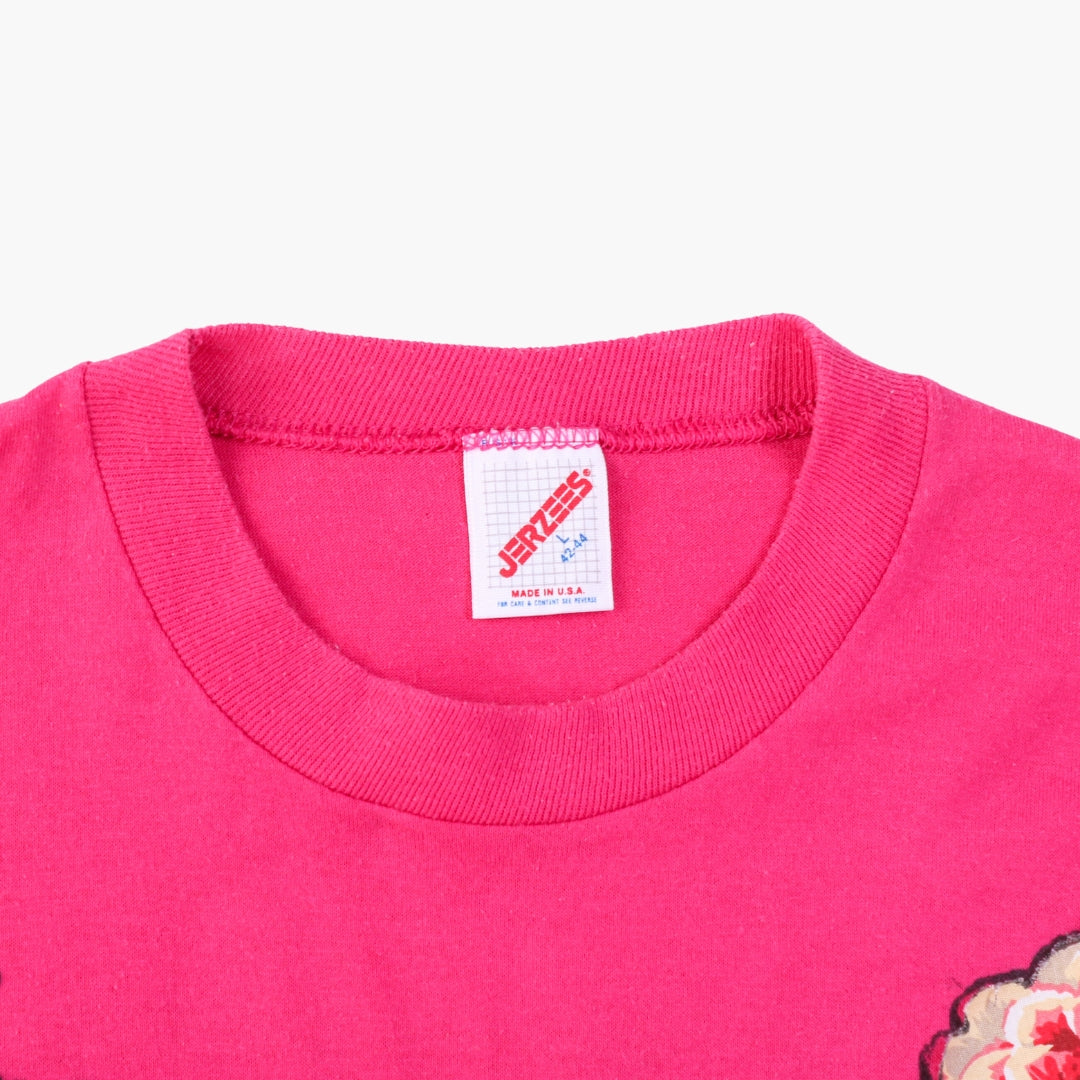 Vintage 'Pink Flowers' T-Shirt - American Madness