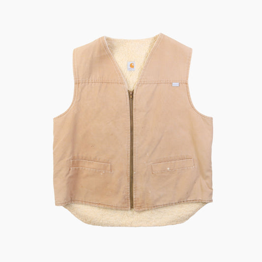 Lined Vest - Washed Hamilton Brown - American Madness