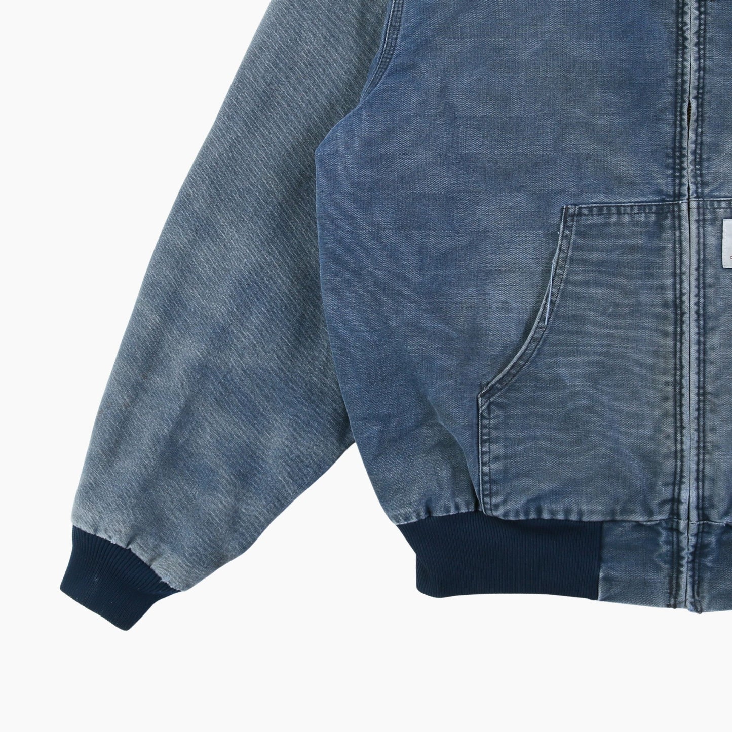 Active Hooded Jacket - Washed Blue