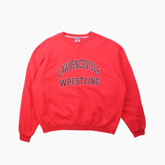 Vintage 'Lawrenceville Wrestling' Champion Sweatshirt - American Madness