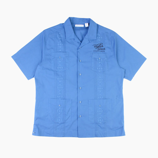 Vintage Cuban Guayabera Shirt