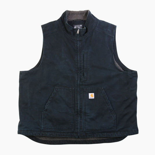 Lined Vest - Black