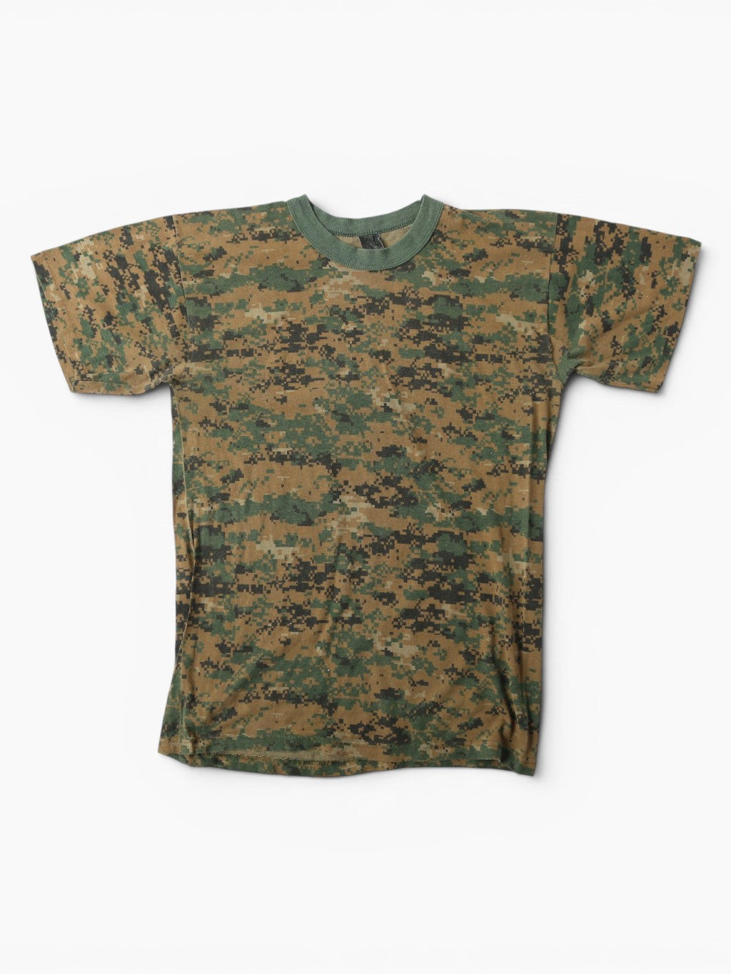 Single Stitch Digital Camouflage T-Shirt