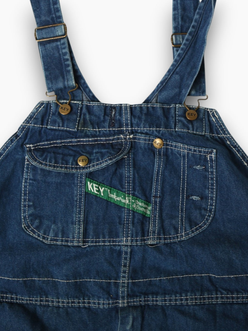 'Key Imperial' Denim Overalls