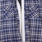 Vintage Flannel Overshirt - Navy Check