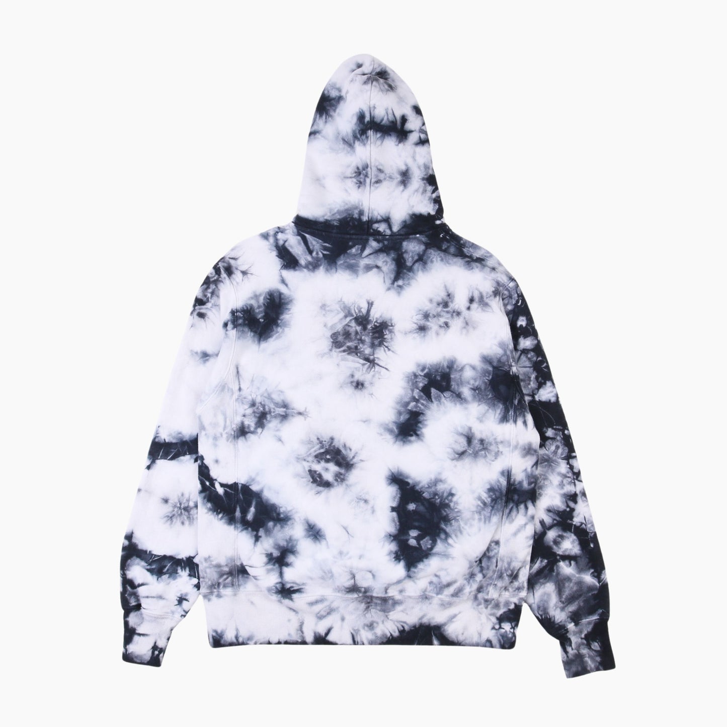 Embroidered Hooded Sweatshirt - Tie-Dye