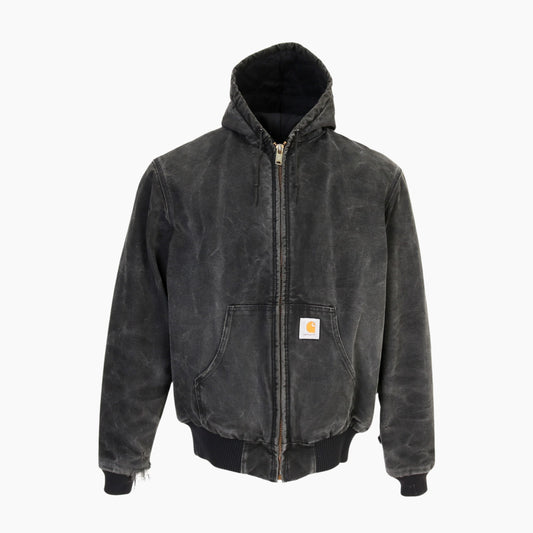 Active Hooded Jacket - Washed Black