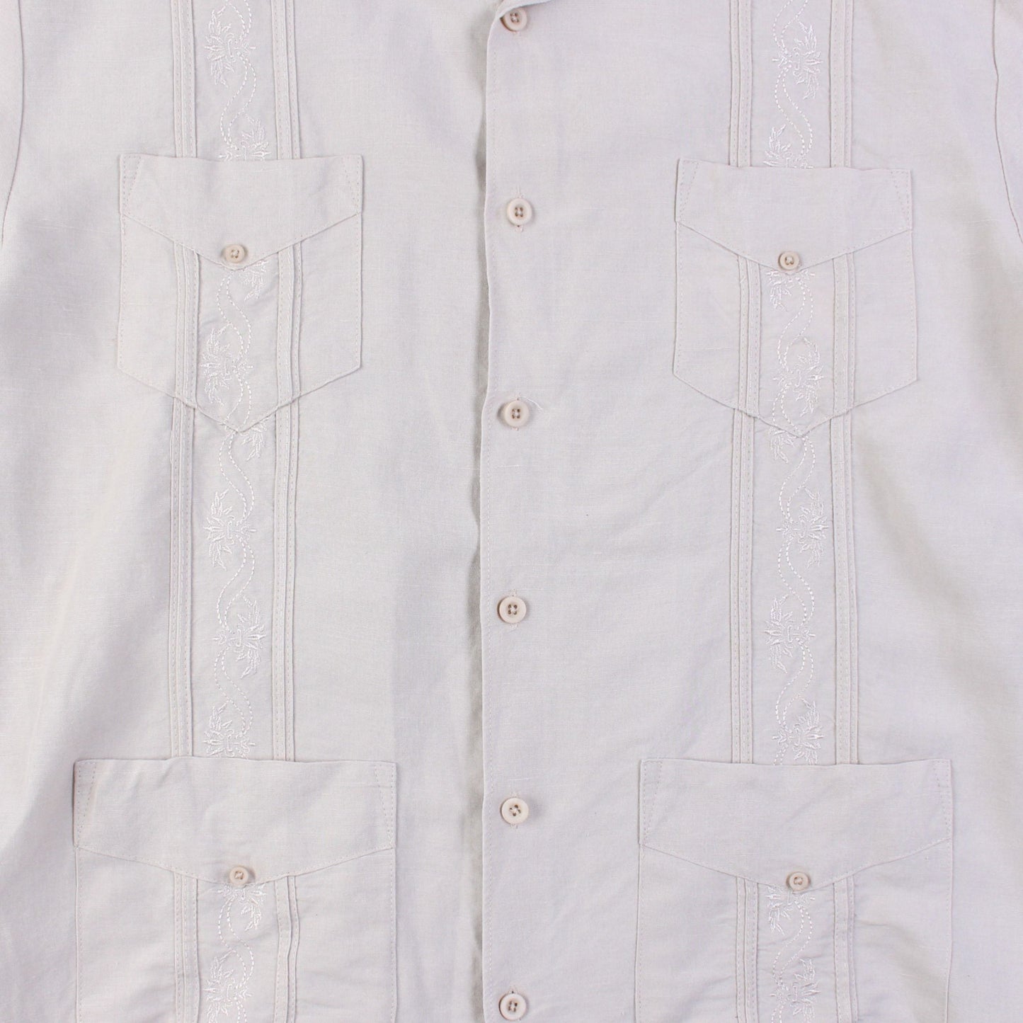 Vintage kubanisches Guayabera-Hemd