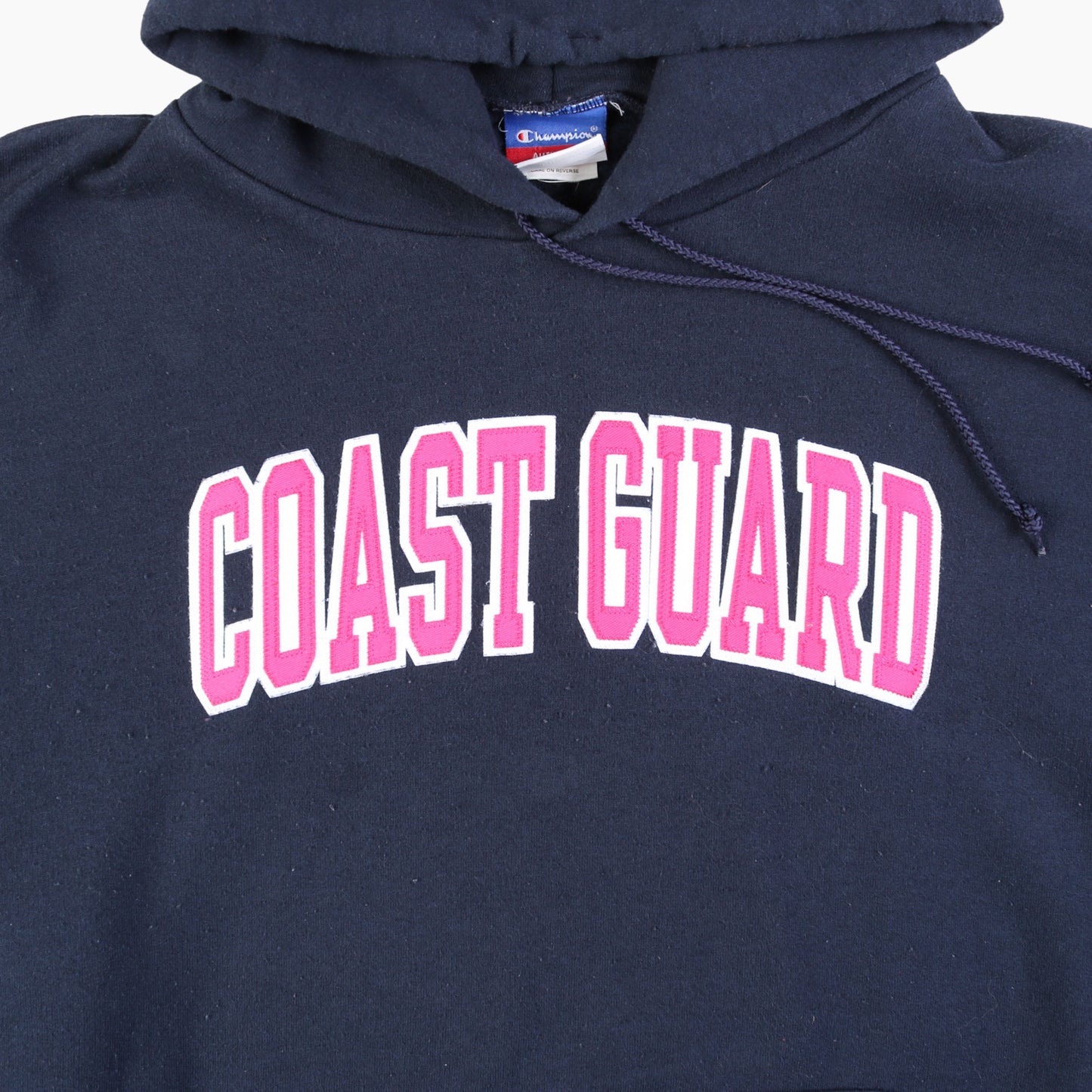 Vintage 'Coast Guard' Champion Hooded Sweatshirt - American Madness