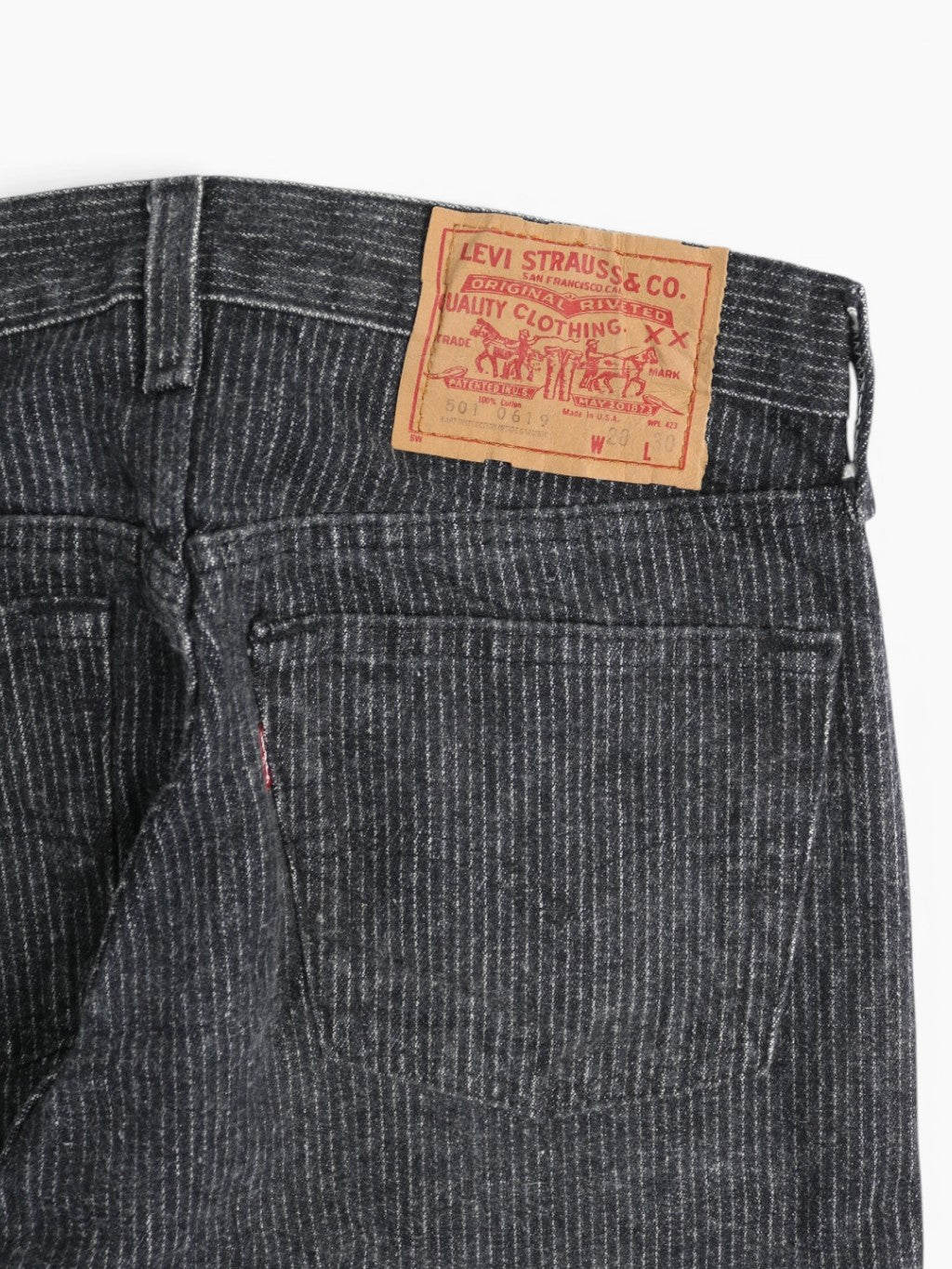 Vintage Made In USA 501 Jeans - Black - 28/30