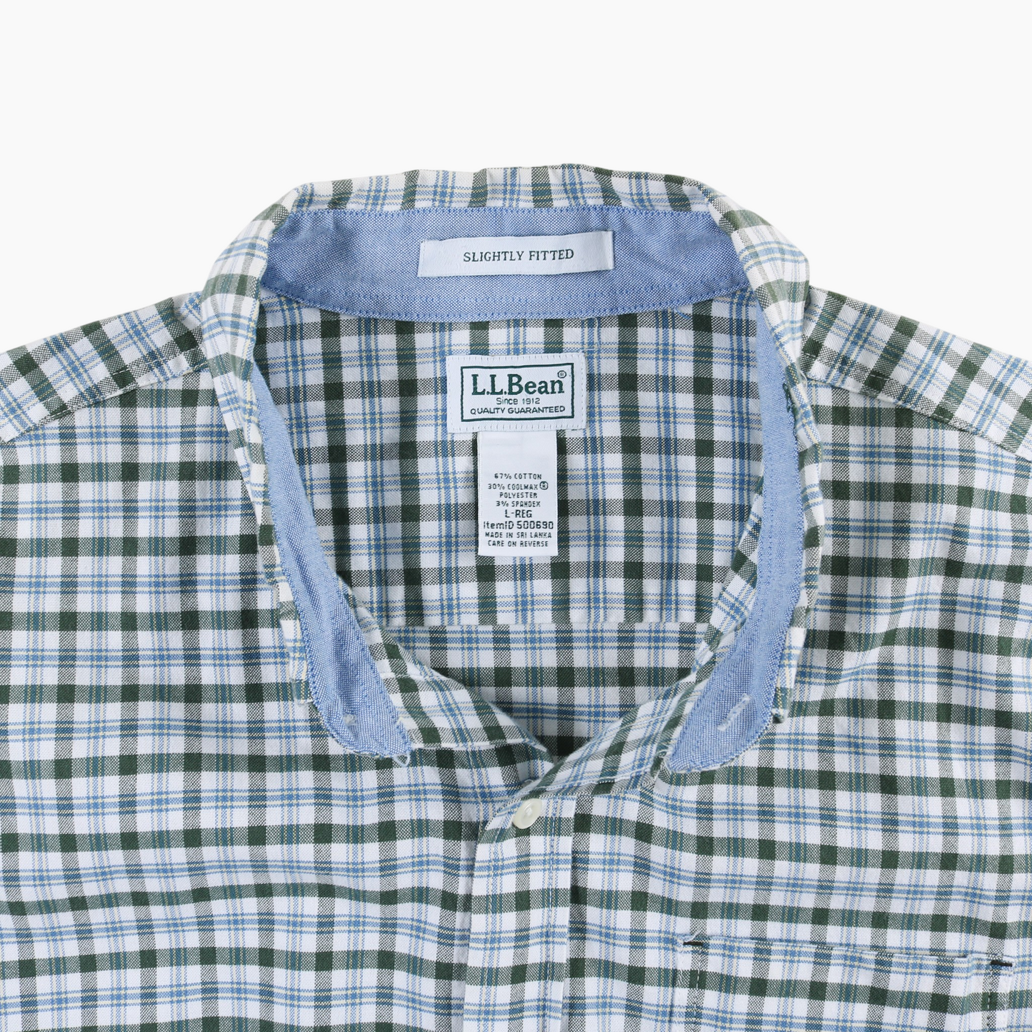 Vintage Shirt - Green Check