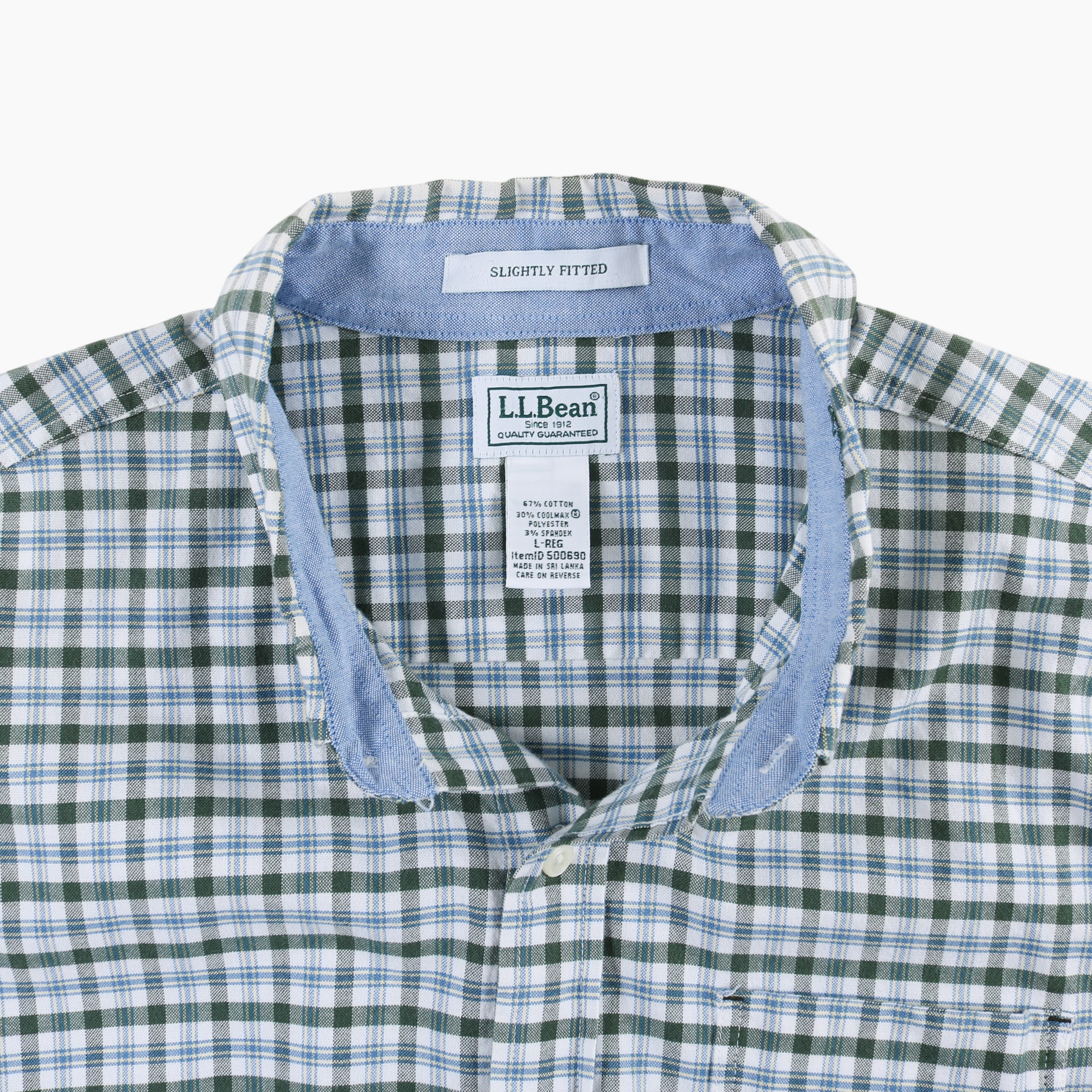 Vintage Shirt - Green Check