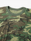 Single Stitch Woodland Camouflage T-Shirt