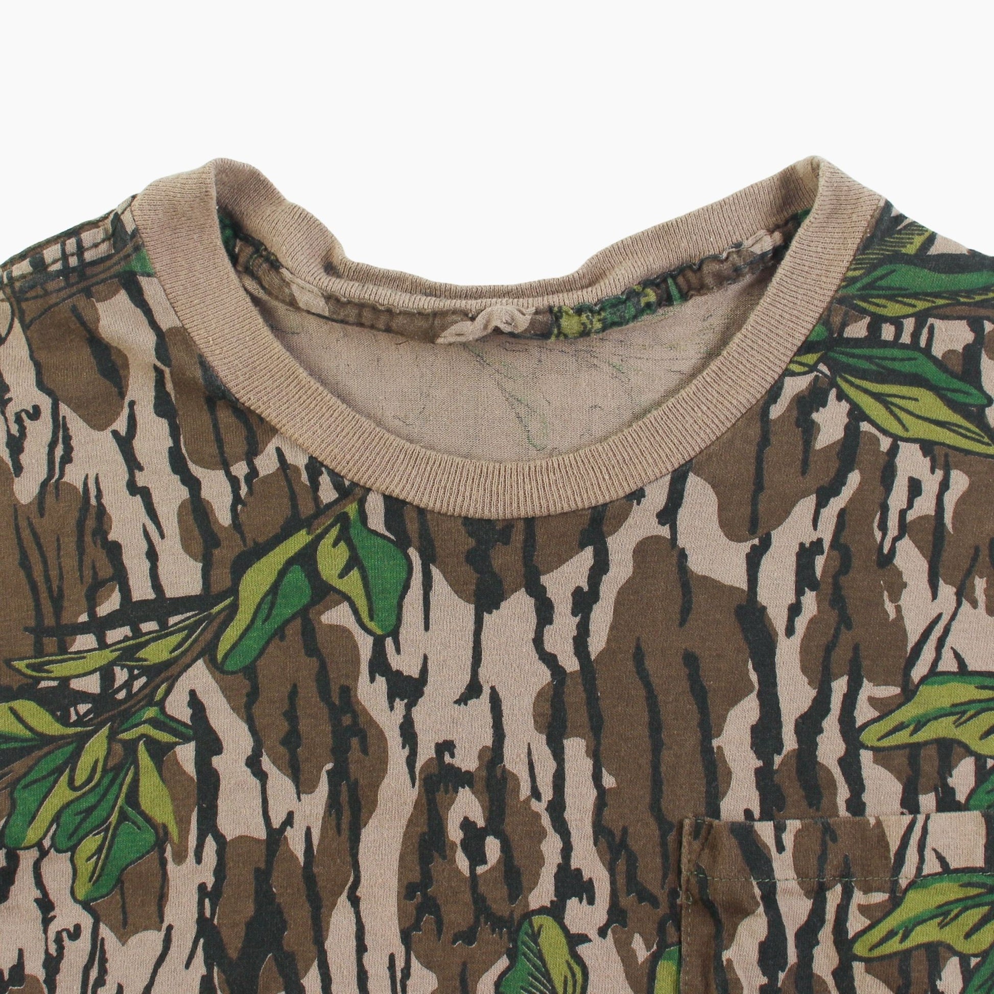 Vintage 'Trebark Camo' All Over Print T-Shirt American Madness