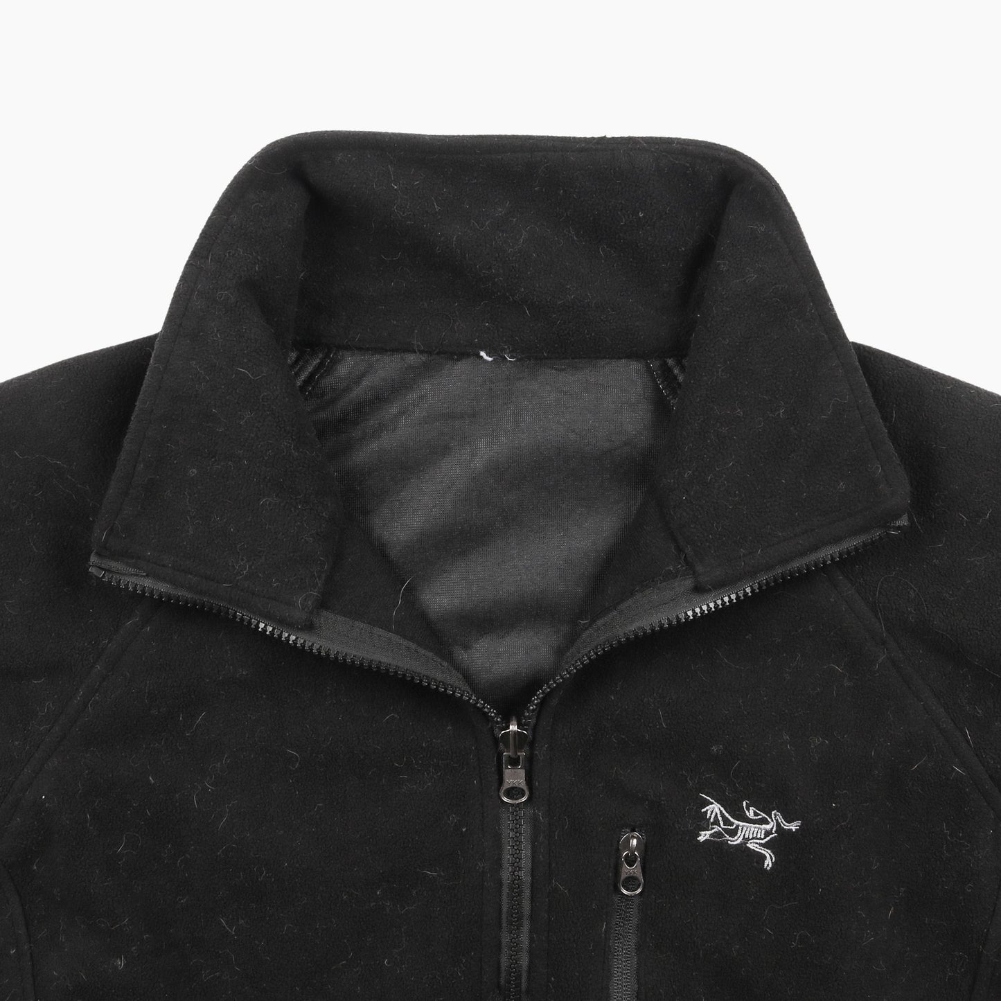 Zipped Fleece - Black