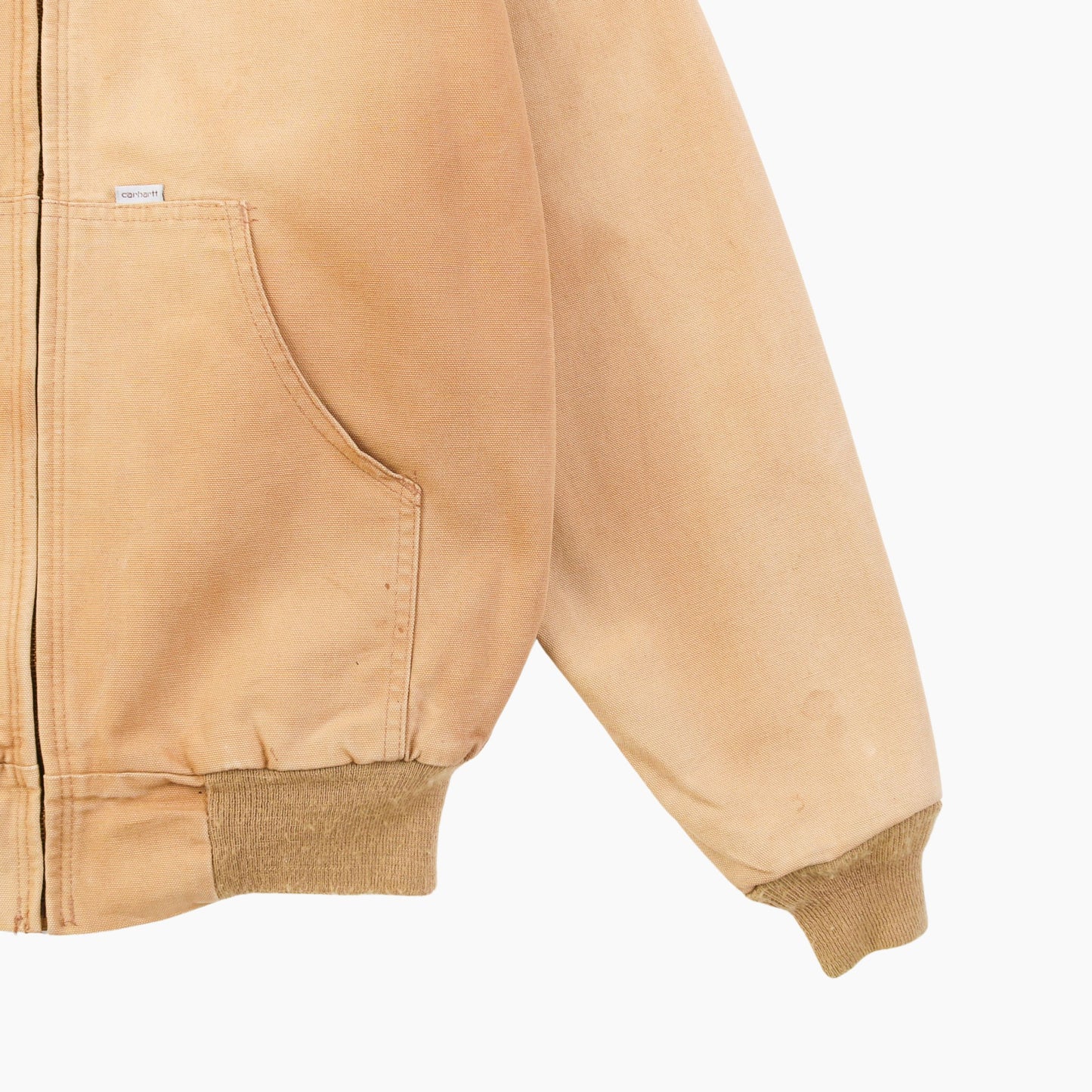 Active Hooded Jacket - Washed Sand