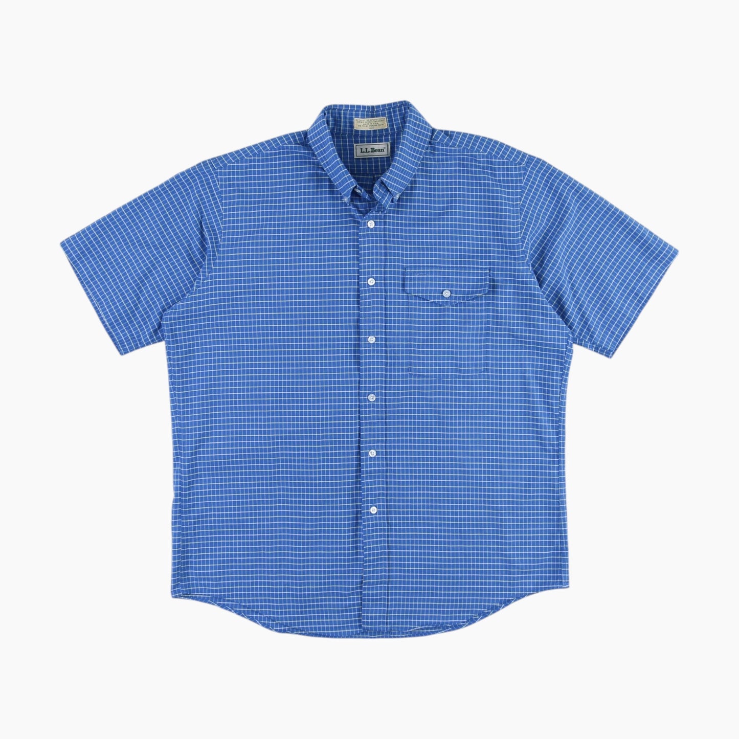 Vintage Shirt - Blue Check