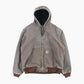 Hooded Active Jacket - Brown