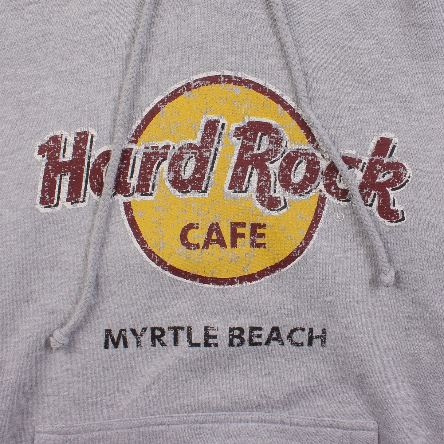 Vintage 'Hard Rock Cafe Myrtle Beach' Graphic Hooded Sweatshirt - American Madness