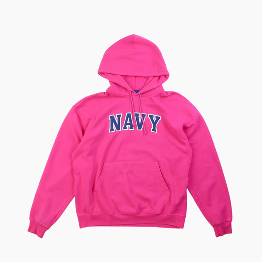 'Navy' Champion Hooded Sweatshirt - American Madness