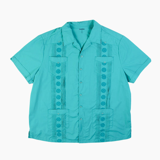 Vintage Cuban Guayabera Shirt - American Madness