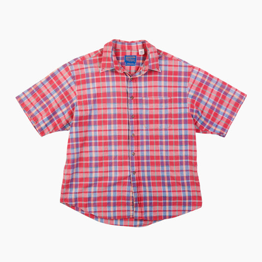 Vintage Shirt - Red Check - American Madness