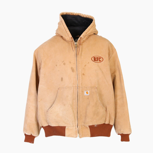 Active Hooded Jacket - Washed Hamilton Brown - American Madness