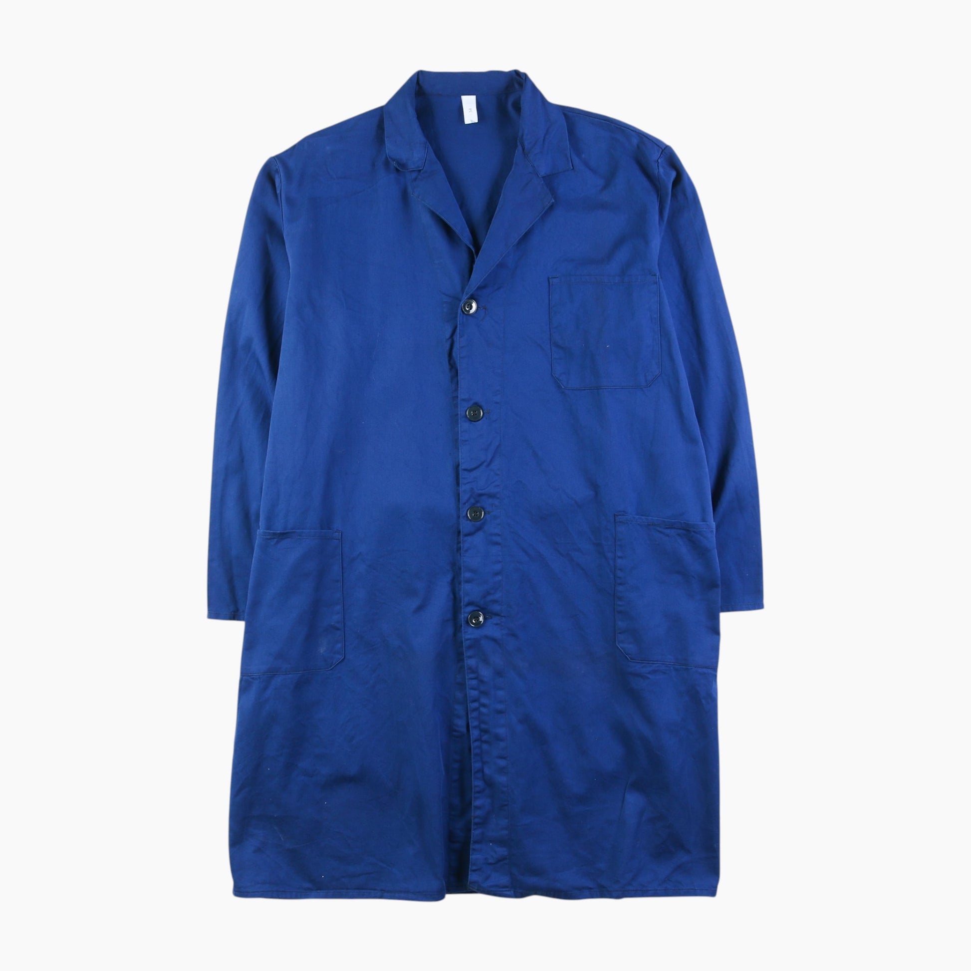 Vintage Shop Coat - Blue