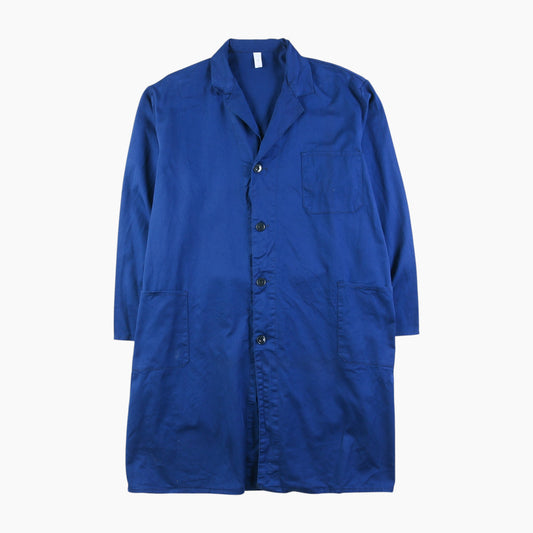 Vintage Shop Coat - Blue