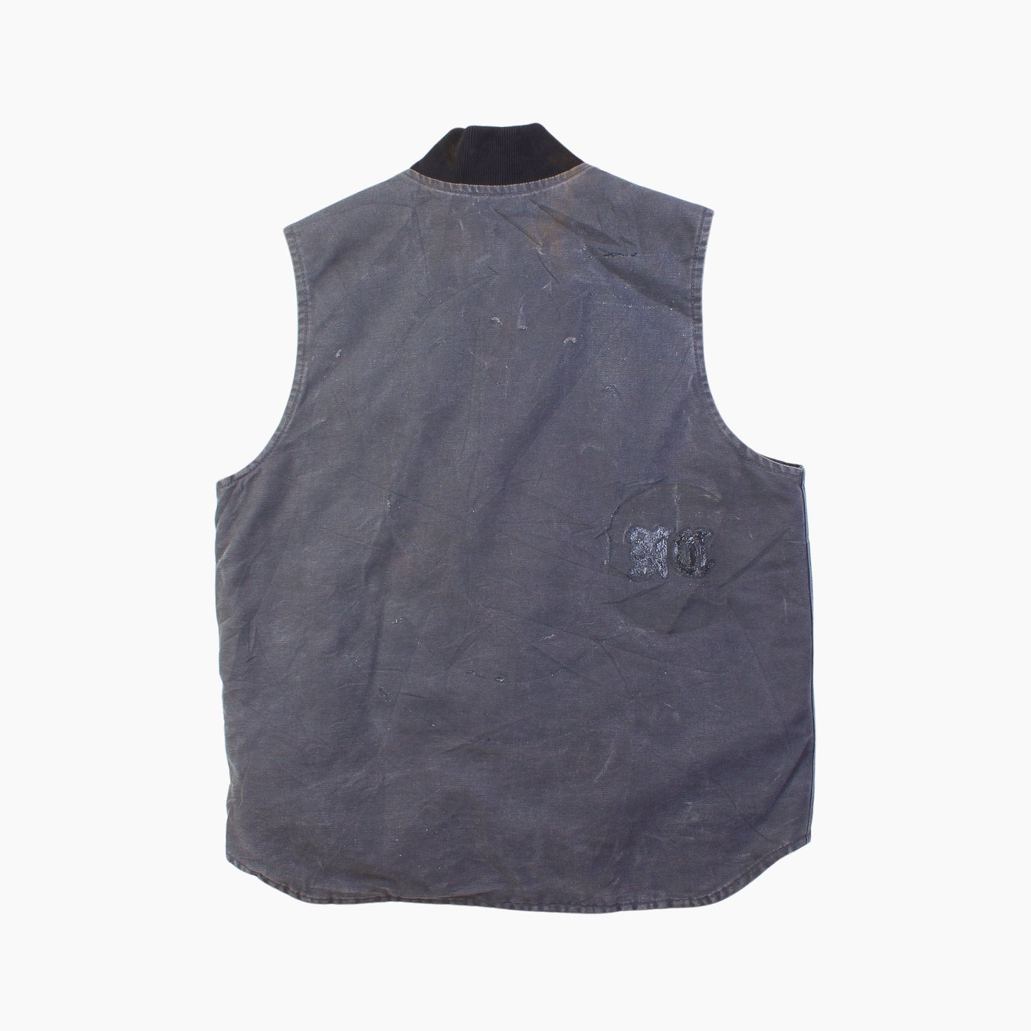 Lined Vest - Washed Black - American Madness