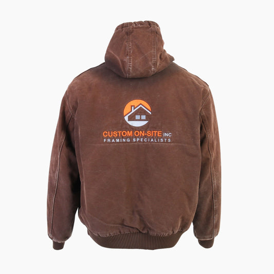 Active Hooded Jacket - Brown - American Madness