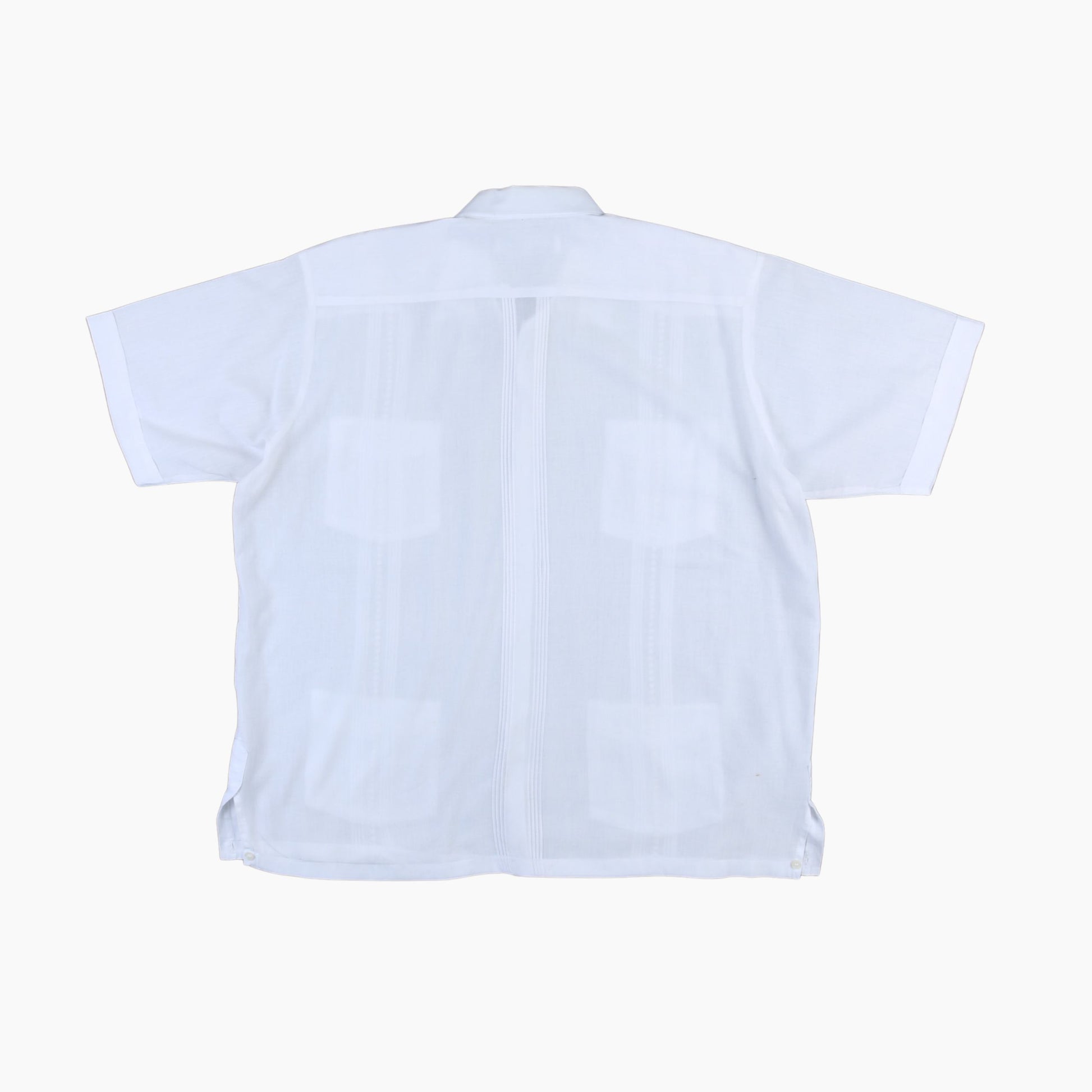 Vintage Cuban Guayabera Shirt - American Madness