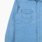 Western Denim Shirt - Blue