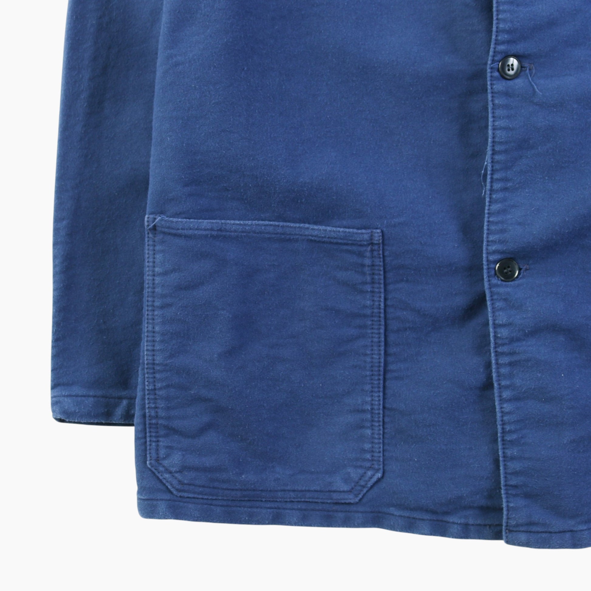 Vintage Moleskin Chore Jacket - Blue