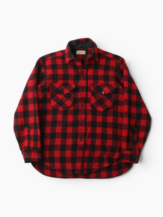 Vintage Flannel Shirt - Red Check